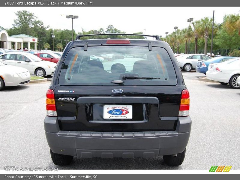 Black / Medium/Dark Flint 2007 Ford Escape XLS