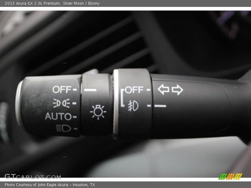 Silver Moon / Ebony 2013 Acura ILX 2.0L Premium
