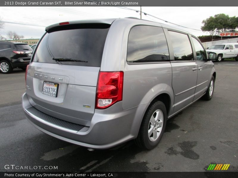 Billet Silver Metallic / Black/Light Graystone 2013 Dodge Grand Caravan SXT
