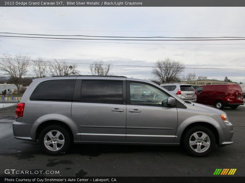 Billet Silver Metallic / Black/Light Graystone 2013 Dodge Grand Caravan SXT