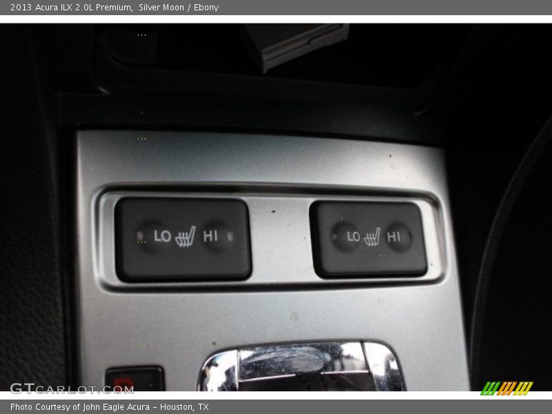 Silver Moon / Ebony 2013 Acura ILX 2.0L Premium