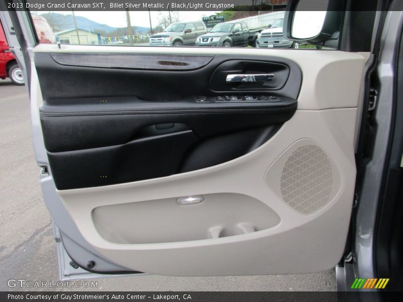 Billet Silver Metallic / Black/Light Graystone 2013 Dodge Grand Caravan SXT