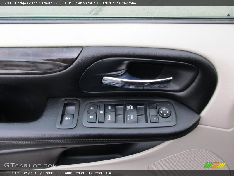 Billet Silver Metallic / Black/Light Graystone 2013 Dodge Grand Caravan SXT