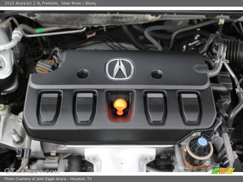 Silver Moon / Ebony 2013 Acura ILX 2.0L Premium