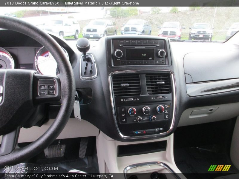 Billet Silver Metallic / Black/Light Graystone 2013 Dodge Grand Caravan SXT