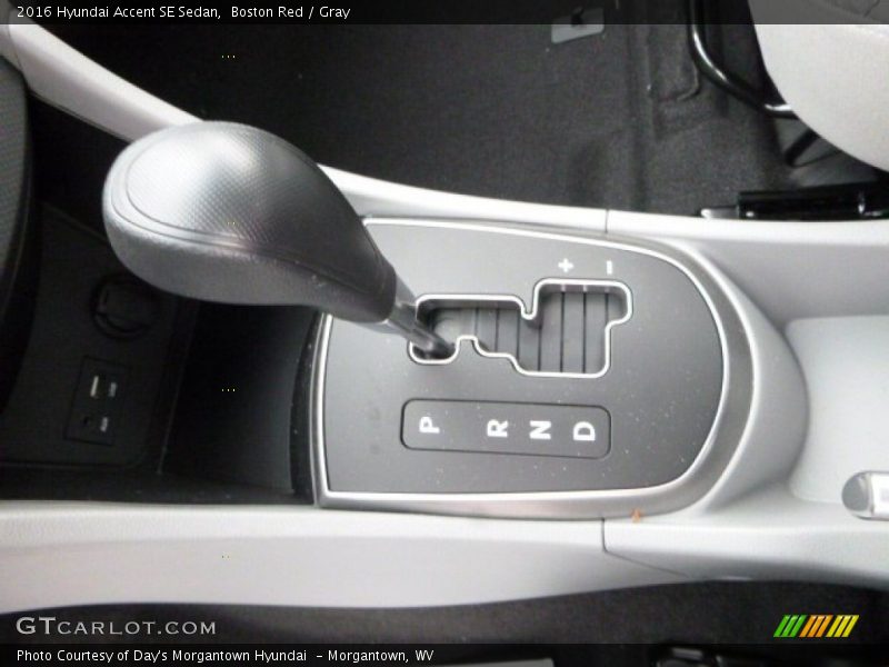 Boston Red / Gray 2016 Hyundai Accent SE Sedan