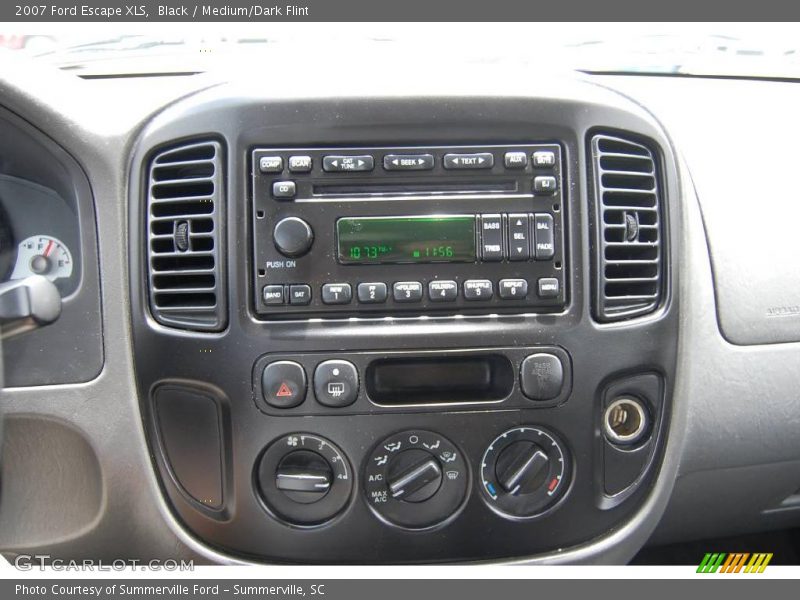 Black / Medium/Dark Flint 2007 Ford Escape XLS