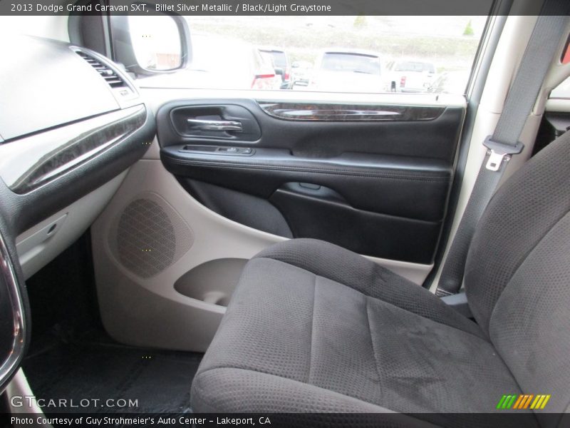 Billet Silver Metallic / Black/Light Graystone 2013 Dodge Grand Caravan SXT