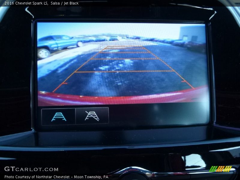 Salsa / Jet Black 2016 Chevrolet Spark LS