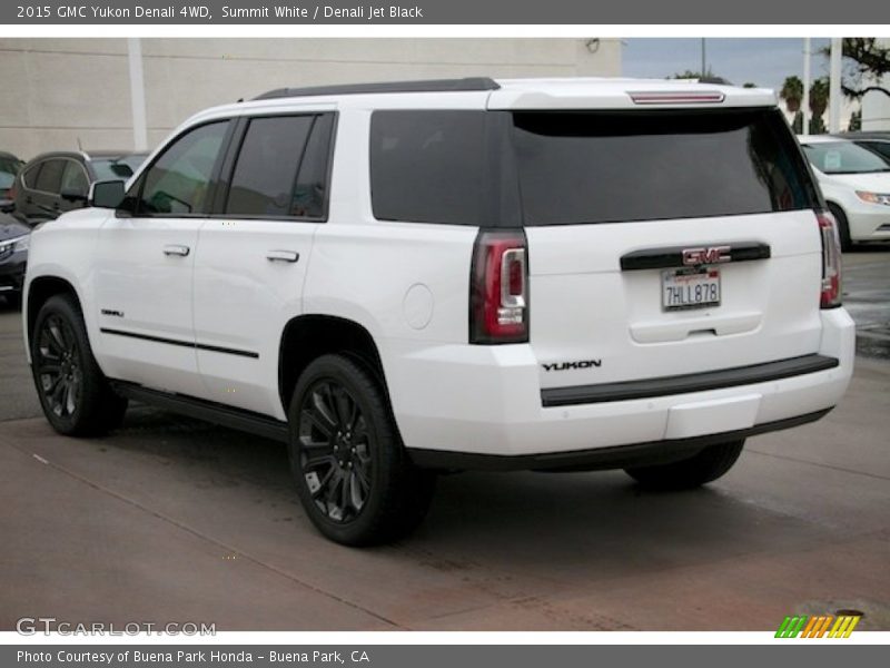 Summit White / Denali Jet Black 2015 GMC Yukon Denali 4WD