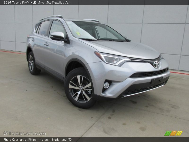 Silver Sky Metallic / Ash 2016 Toyota RAV4 XLE