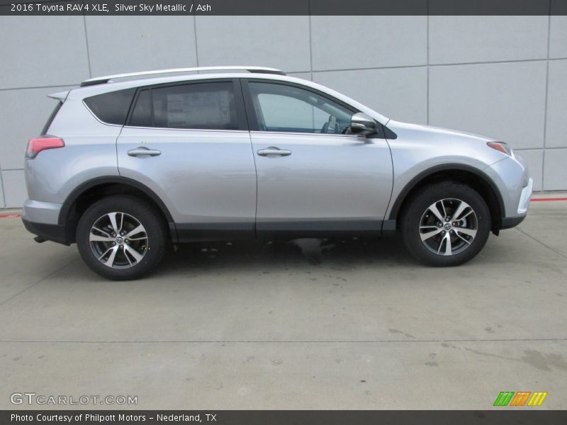 Silver Sky Metallic / Ash 2016 Toyota RAV4 XLE