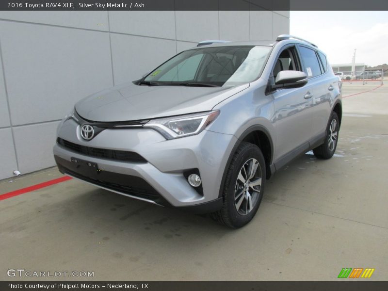 Silver Sky Metallic / Ash 2016 Toyota RAV4 XLE