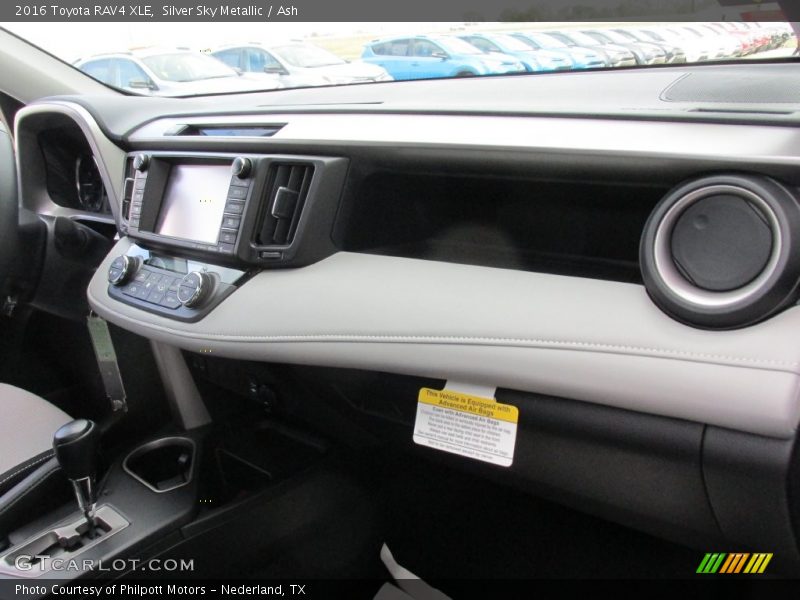 Silver Sky Metallic / Ash 2016 Toyota RAV4 XLE