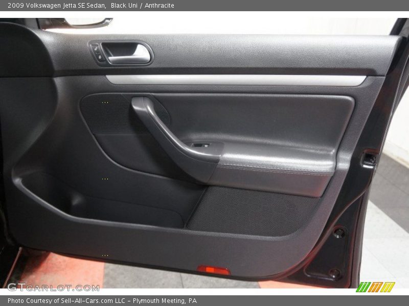 Black Uni / Anthracite 2009 Volkswagen Jetta SE Sedan