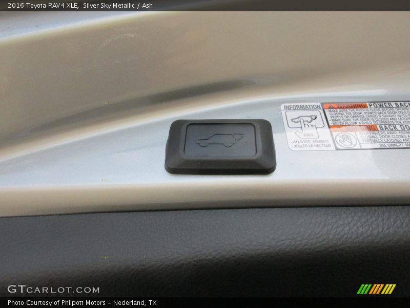 Silver Sky Metallic / Ash 2016 Toyota RAV4 XLE