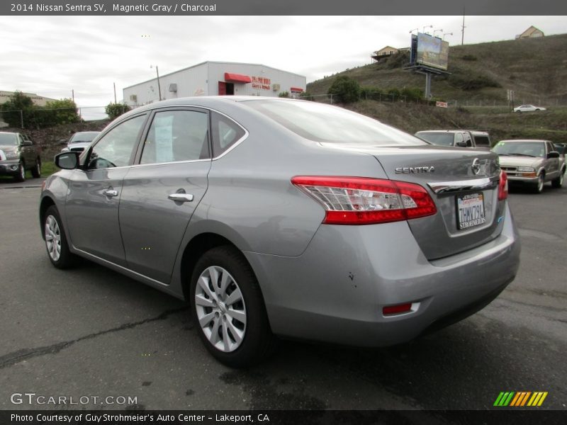 Magnetic Gray / Charcoal 2014 Nissan Sentra SV