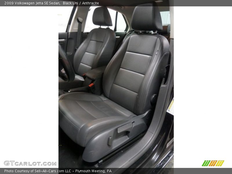 Black Uni / Anthracite 2009 Volkswagen Jetta SE Sedan