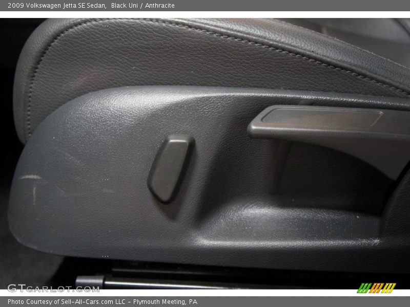 Black Uni / Anthracite 2009 Volkswagen Jetta SE Sedan