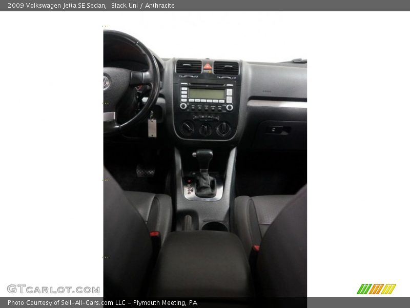 Black Uni / Anthracite 2009 Volkswagen Jetta SE Sedan