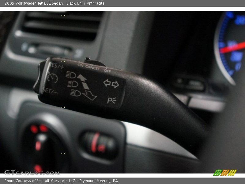 Black Uni / Anthracite 2009 Volkswagen Jetta SE Sedan