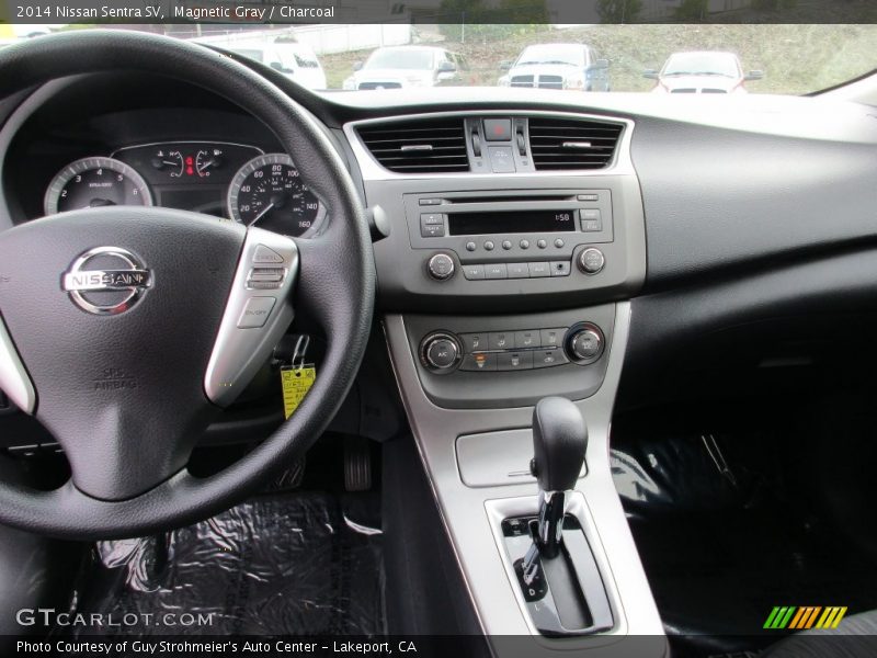 Magnetic Gray / Charcoal 2014 Nissan Sentra SV