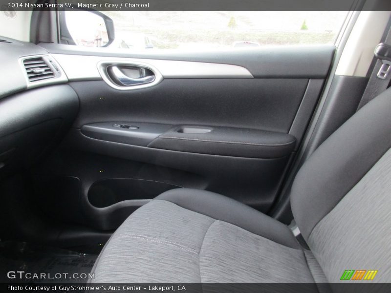 Magnetic Gray / Charcoal 2014 Nissan Sentra SV