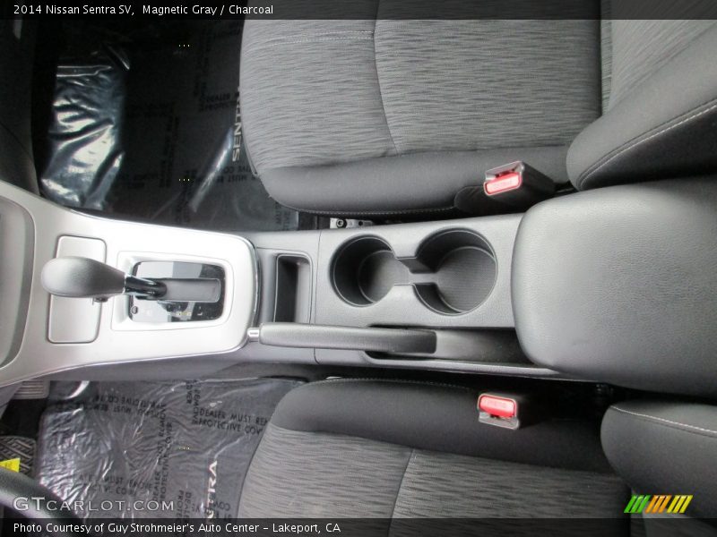 Magnetic Gray / Charcoal 2014 Nissan Sentra SV