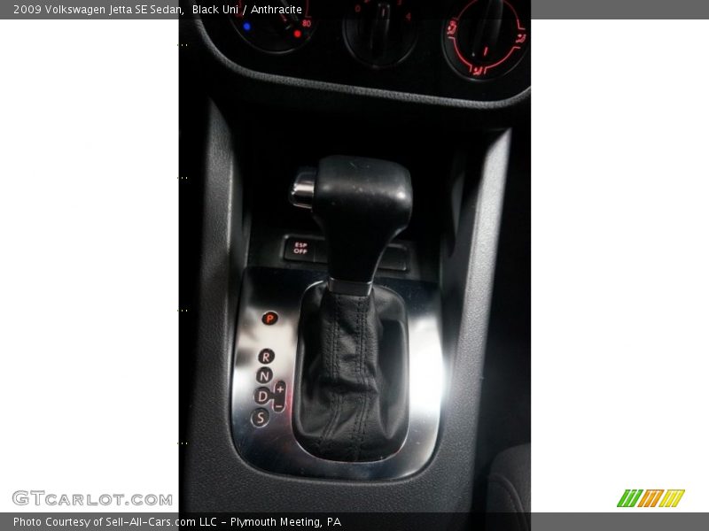 Black Uni / Anthracite 2009 Volkswagen Jetta SE Sedan