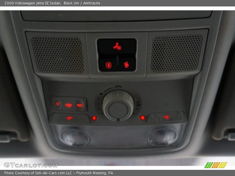 Black Uni / Anthracite 2009 Volkswagen Jetta SE Sedan