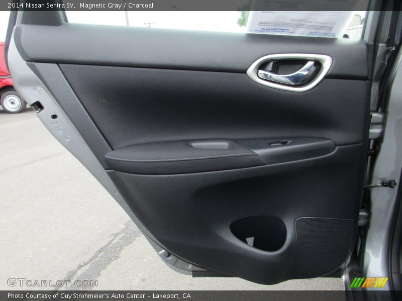 Magnetic Gray / Charcoal 2014 Nissan Sentra SV