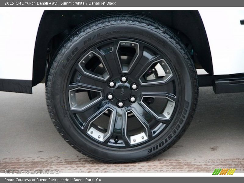 Summit White / Denali Jet Black 2015 GMC Yukon Denali 4WD