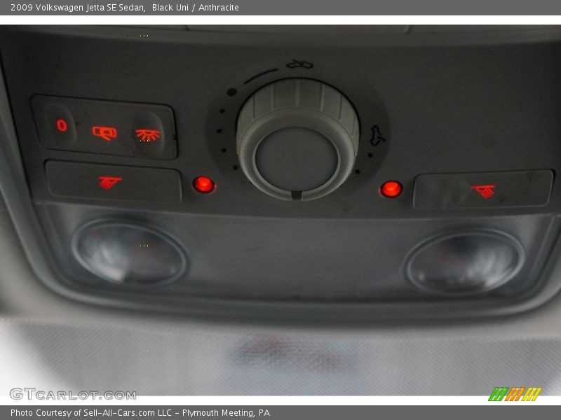 Black Uni / Anthracite 2009 Volkswagen Jetta SE Sedan