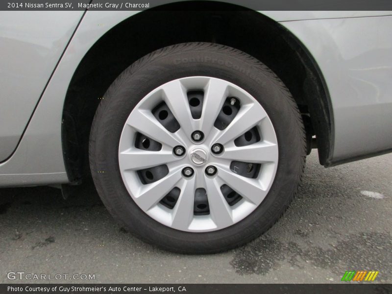 Magnetic Gray / Charcoal 2014 Nissan Sentra SV