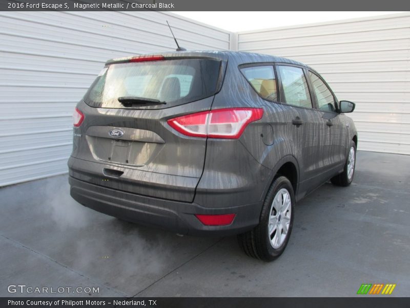 Magnetic Metallic / Charcoal Black 2016 Ford Escape S