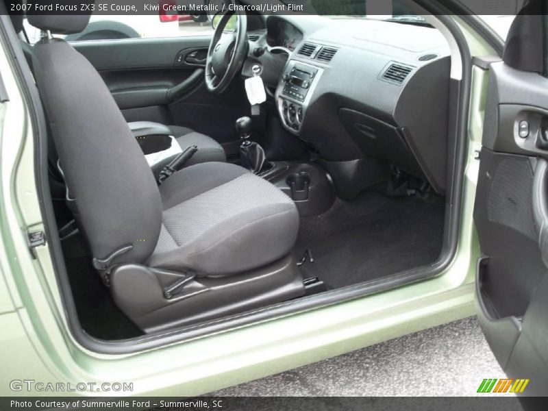Kiwi Green Metallic / Charcoal/Light Flint 2007 Ford Focus ZX3 SE Coupe