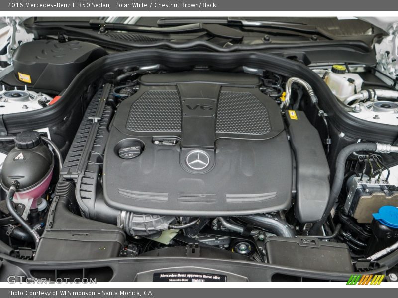 Polar White / Chestnut Brown/Black 2016 Mercedes-Benz E 350 Sedan