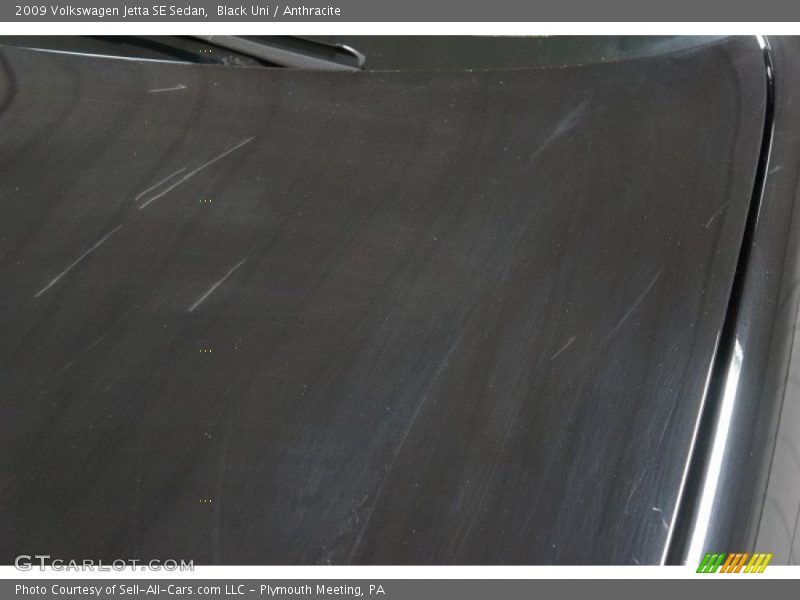 Black Uni / Anthracite 2009 Volkswagen Jetta SE Sedan