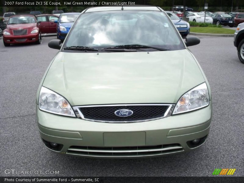 Kiwi Green Metallic / Charcoal/Light Flint 2007 Ford Focus ZX3 SE Coupe