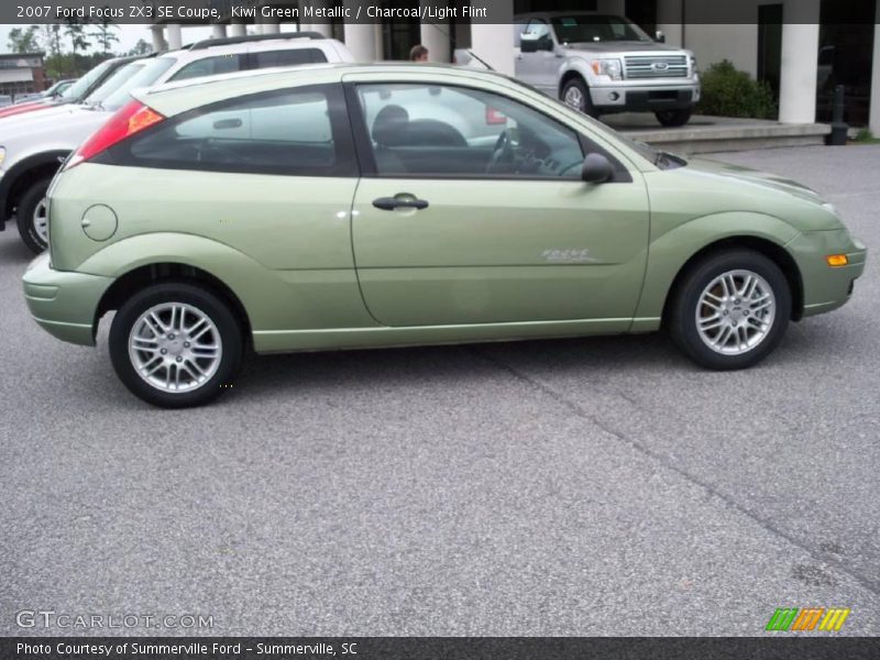 Kiwi Green Metallic / Charcoal/Light Flint 2007 Ford Focus ZX3 SE Coupe