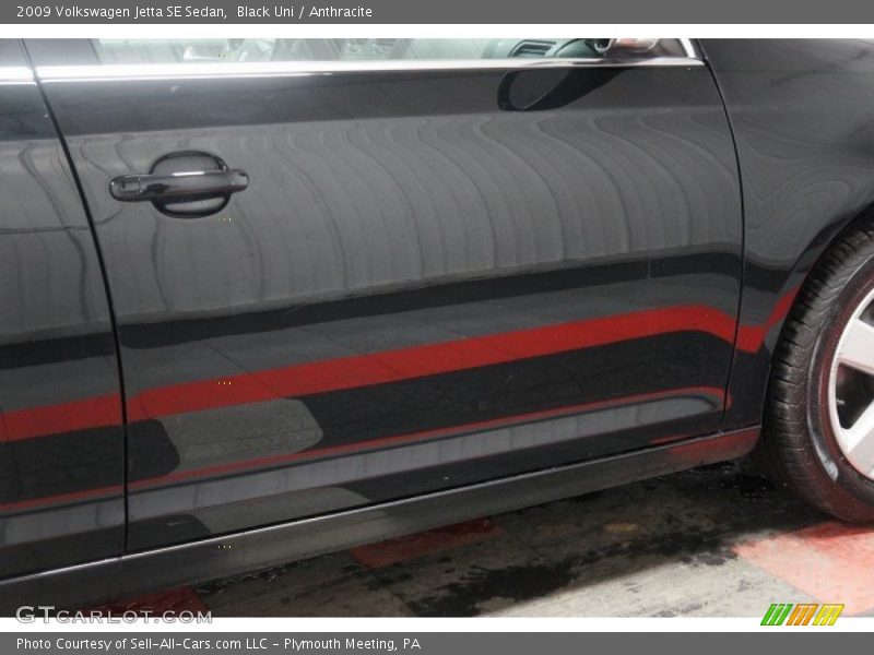 Black Uni / Anthracite 2009 Volkswagen Jetta SE Sedan