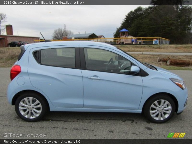 Electric Blue Metallic / Jet Black 2016 Chevrolet Spark LT