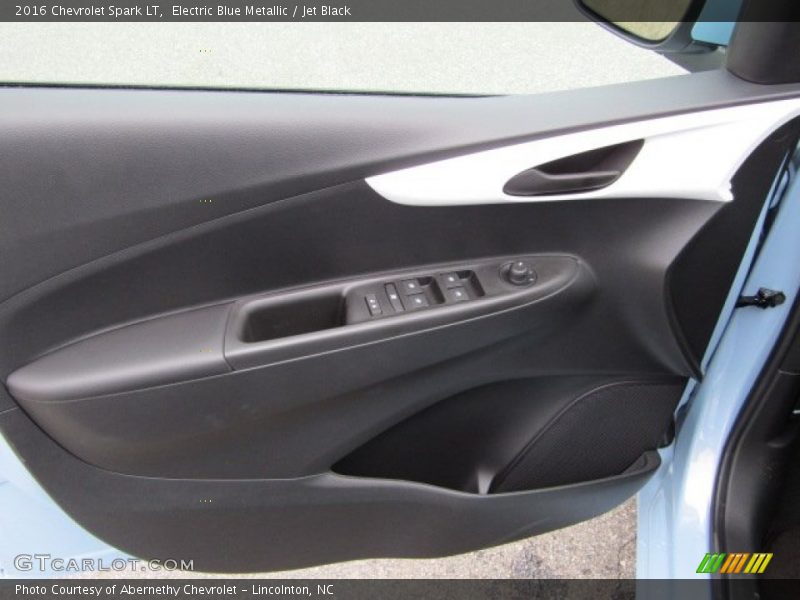 Electric Blue Metallic / Jet Black 2016 Chevrolet Spark LT