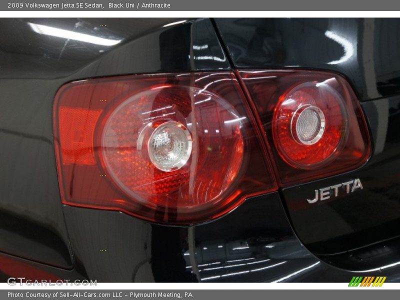Black Uni / Anthracite 2009 Volkswagen Jetta SE Sedan