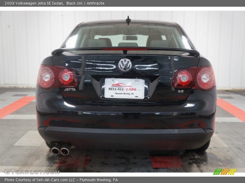 Black Uni / Anthracite 2009 Volkswagen Jetta SE Sedan