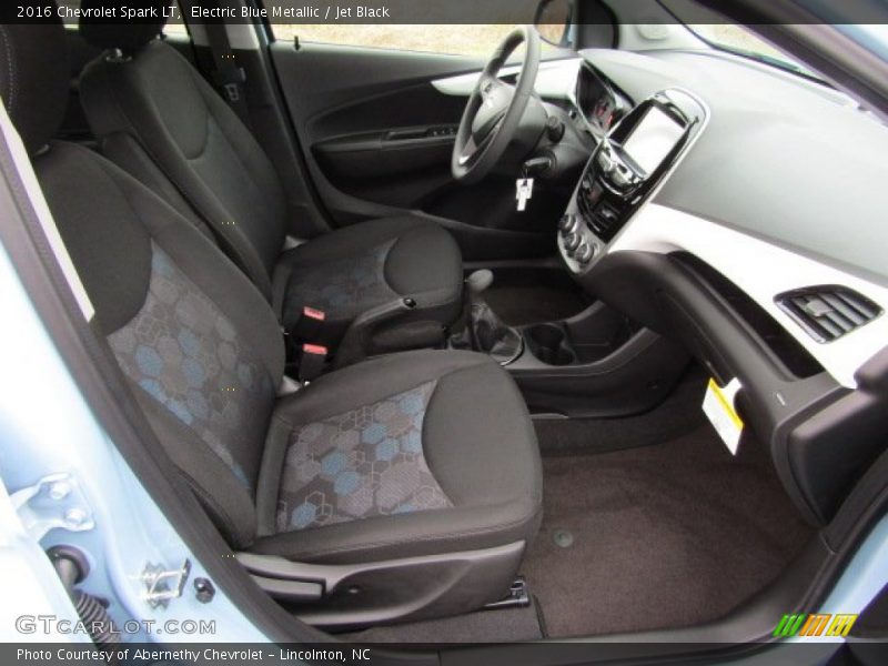 Electric Blue Metallic / Jet Black 2016 Chevrolet Spark LT