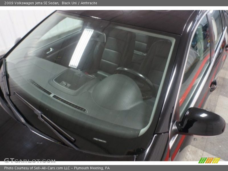 Black Uni / Anthracite 2009 Volkswagen Jetta SE Sedan