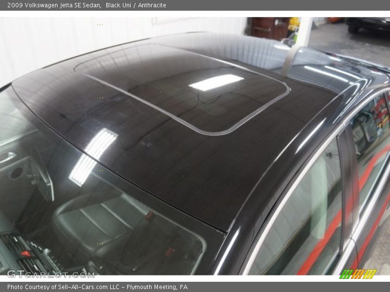 Black Uni / Anthracite 2009 Volkswagen Jetta SE Sedan