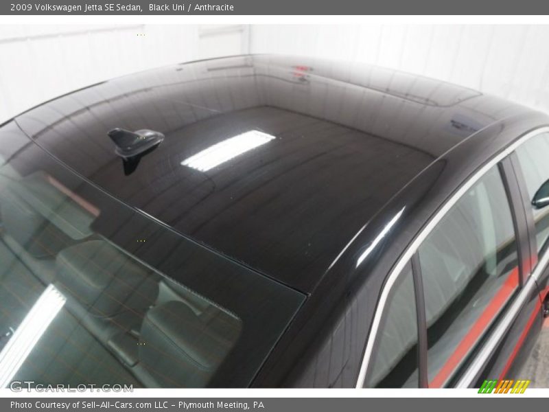 Black Uni / Anthracite 2009 Volkswagen Jetta SE Sedan