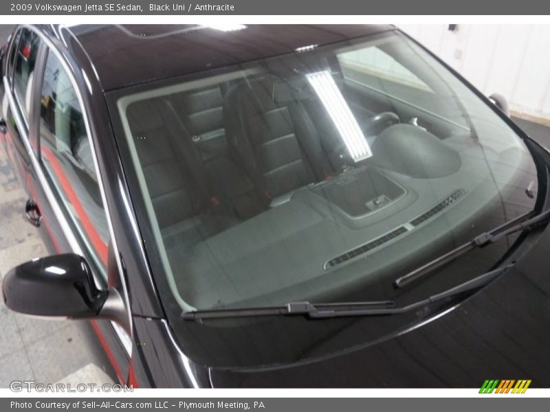 Black Uni / Anthracite 2009 Volkswagen Jetta SE Sedan